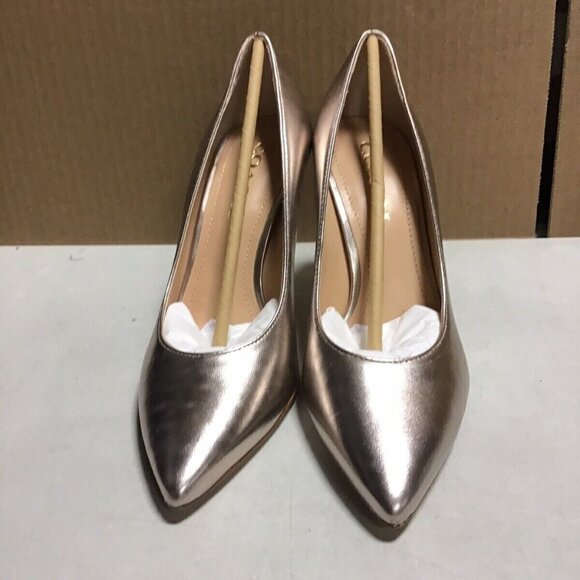 Coach Skileraar Metallic Leather Pump - Picture 3 of 5